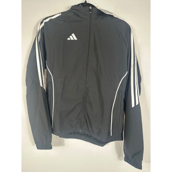 adidas Jackets & Blazers - Adidas Tiro24 WBW Women Football Soccer Jacket Black White Size S IM8805